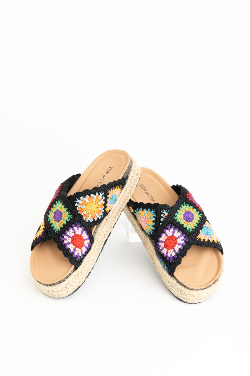 Top Guy Athens 27 Black Sandal – 39 & Main