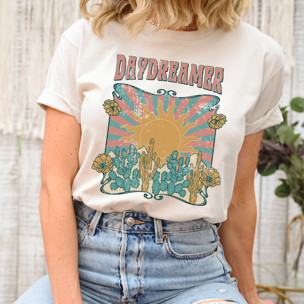Skyline Daydream Raglan Graphic Tee