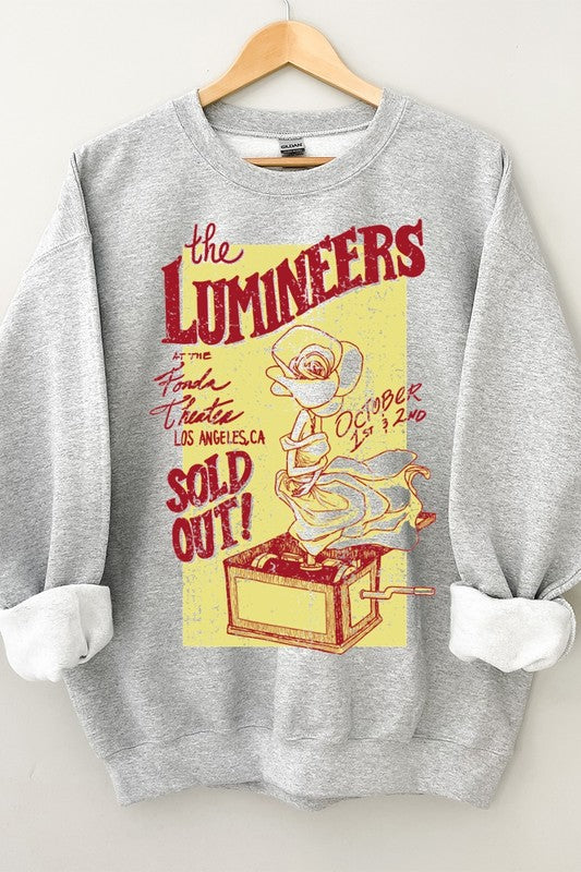 Lumineers Crew Sweatshirt  Top