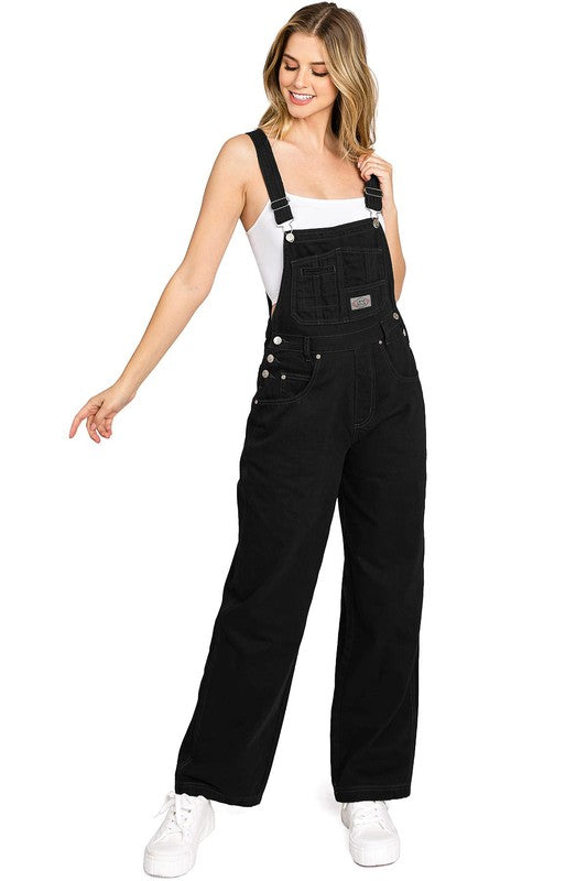 Utility Overalls Black Jumper