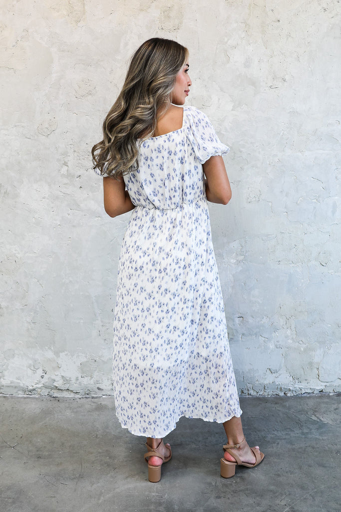 The Rae Cloud Blue Dress