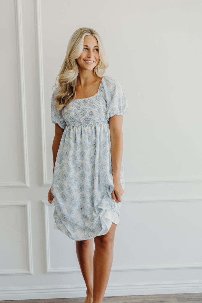 The Kimberly Bluejay Dress